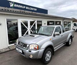NISSAN NAVARA KING CAB 2010 NISSAN NAVARA / NP300 / PICKUP 2.5 DCI KING CAB FIREHJULSTRÆK 5G 2D 196.000 KM KR 89.900