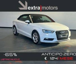 AUDI A3 CABRIO A3 3ª SERIE A3 CABRIO 1.6 TDI CLEAN DIESEL AMBITION