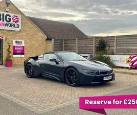 BMW I8 1.5 11.6KWH 374 BHP ROADSTER PLUG-IN HYBRID 4WD AUTO
