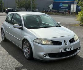 2007 RENAULT MEGANE 2.0 T 16V RENAULTSPORT 225 3DR HATCHBACK PETROL MANUAL
