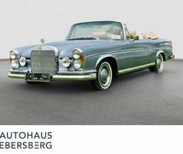 MERCEDES CLASSE S CABRIOLET 300 SE MERCEDES-BENZ 300 SE CABRIOLET OLDTIMER H-KENNZEICHEN LEDER RE
