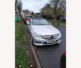 MERCEDES CLASSE E CABRIO E 350 3.0 E350 CDI V6 BLUEEFFICIENCY SPORT CABRIOLET G-TRONIC EURO 5 2DR