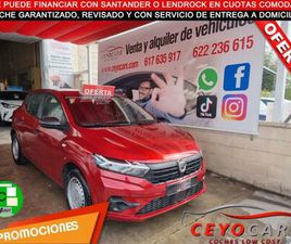 DACIA SANDERO ACCESS SCE 49 KW (65 CV)