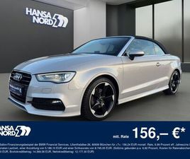 AUDI A3 CABRIO 2.0TDI S-LINE XENON LEDER B&O FSE 18