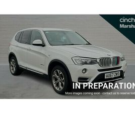 BMW X3 XDRIVE 20D BMW X3 X3 XDRIVE20D XLINE 5DR STEP AUTO