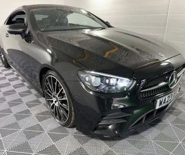 MERCEDES-BENZ E CLASS 2.0 E220D AMG LINE NIGHT EDITION (PREMIUM PLUS) COUPE 2DR DIESEL G-TRONIC+ EURO 6 (S/S) (194 PS) COUPE 2023, 38641 MILES, £34008 - 3295684