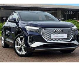 AUDI Q4 SPORTBACK E-TRON 45 2024 AUDI Q4 E-TRON Q4 SPORTBACK S LINE 45 E-TRON 210,00 KW SUV AUTOMATIC
