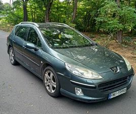 PEUGEOT 407 PEUGEOT 407 2.0 HDI NOWY PRZEGLĄD TECHNICZNY SKÓRA, PANORAMA KRZESZYCE • OLX.PL