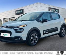 CITROEN C3 ENTREPRISE 2021 - BLANC - C3 SOCIETE BLUEHDI 100 S&S BVM6 FEEL NAV