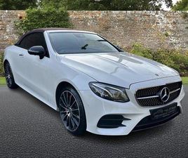 MERCEDES CLASSE E CABRIOLET E 450 3.0 E450 V6 AMG LINE CABRIOLET G-TRONIC+ 4MATIC EURO 6 (START/STOP) 2DR
