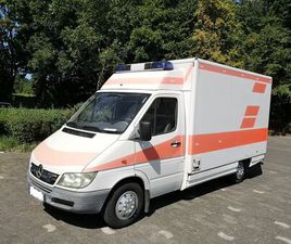 MERCEDES SPRINTER 313 MERCEDES-BENZ SPRINTER 313 CDI RTW RETTUNGSWAGEN KRANKENWAGEN