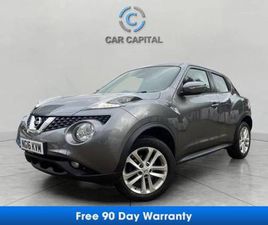 NISSAN JUKE 2016 NISSAN JUKE 1.6 N-CONNECTA 5DR XTRONIC HATCHBACK PETROL AUTOMATIC