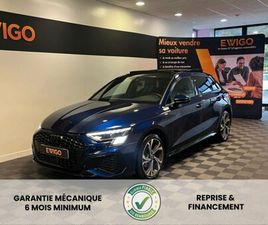 AUDI A3 SPORTBACK 2.0 35 TDI 150 S LINE S-TRONIC BVA %2B TOIT OUVRANT SIEGES CHAUFFANTS HAYON ELECTRIQUE