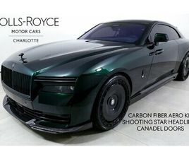 ROLLS ROYCE SPECTRE USED 2024 ROLLS-ROYCE SPECTRE W/ SPECTRE LAUNCH PACKAGE CHARLOTTE NC 28217