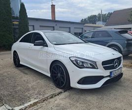 MERCEDES CLA CLA 200 MERCEDES-BENZ CLA 200 AMG SPORT 7G-DCT VEZETETT SZERVIZKÖNYVES!19 -ES KEREKEK!PANORÁMATETŐ!