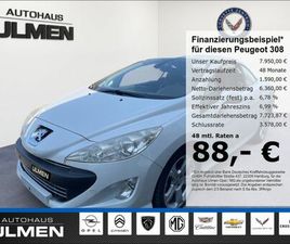 PEUGEOT 308 CC PEUGEOT 308 CC PLATINUM 1.6 16V NAVI LEDER MEMORY SITZE