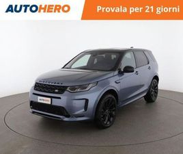 LAND ROVER DISCOVERY SPORT SI4 LAND ROVER DISCOVERY SPORT 2.0 SI4 200 CV AWD AUTO R-DYNAMIC SE