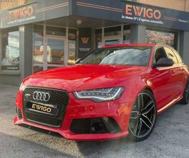 AUDI RS6 AVANT 4.0 TFSI 560 CH QUATTRO BVA8 MISANO RED