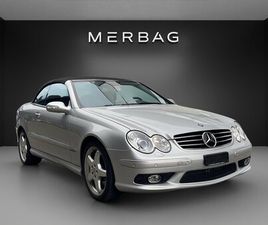 MERCEDES CLK CABRIOLET CLK 500 CLK 500 AVANTGARDE AUTOMATIC