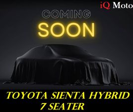 TOYOTA SIENTA 1.5 PETROL HYBRID PETROL 7 SEATER FRESH IMPORT