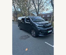 PEUGEOT TRAVELLER 75KWH ALLURE LONG MPV AUTO LWB 5DR (8 SEAT, 7.4KW CHARGER)