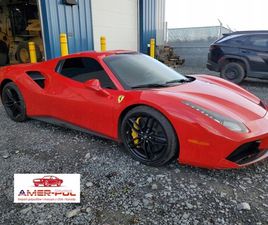 FERRARI 488 2017 3,9L V8 CONVERTIBLE 3.9 BENZYNA 660KM