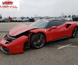 FERRARI 488 GTB 2016 3.9L 3.9 BENZYNA 660KM