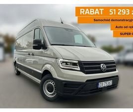 VOLKSWAGEN CRAFTER VOLKSWAGEN CRAFTER 35 FURGON AUTOMATL4H3, 2.0BITDI 177KM, 4490MM, WYSOKI D