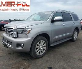 TOYOTA SEQUOIA TOYOTA SEQUOIA 2019 TOYOTA SEQUOIA PLATINUM 4WD (NATL) 5.7 BENZYNA 381KM