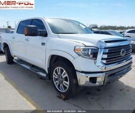 TOYOTA TUNDRA 2020 TOYOTA TUNDRA 4WD PLATINUM CREWMAX 5.5 BED 5.7L 5.7