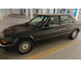 BMW E32 730I - BOÎTE MANUELLE - 130 000KM - 6 CYLINDRES - 188 CV - DIAMANTSCHWARZ