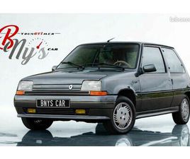 RENAULT SUPER 5 RENAULT SUPERCINQ BACCARA YOUNGTIMER GARANTIE PEU KILOMETREE