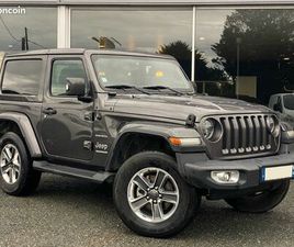 JEEP WRANGLER JL 2.2 MULTIJET 4WD 200 CV BOÎTE AUTO - GARANTIE 2 ANS (2027) - 1ÈRE MAIN - MOTEUR NEUF