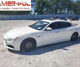 MASERATI QUATTROPORTE 2017 MASERATI QUATTROPORTE S GRANLUSSO 3.0L 3.0 405KM