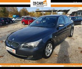 BMW 520D/AUTOMATIQUE/147000KMS/BLUETOOTH/RADAR/REGULATEUR/GARANTIE ET RÉVISÉ/LIVRAISON POSSIBLE