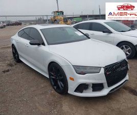 AUDI A7 SPORTBACK RS7 AUDI RS7 2017, 4.0L, 4X4, PERFORMANCE PRESTIGE...