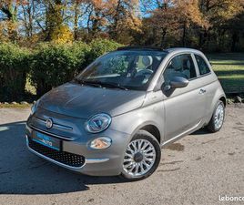 FIAT 500C CABRIOLET 1.0 HYBRID 70 CH BVM6 DOLCEVITA CARPLAY / REGULATEUR / RADARS DE RECUL