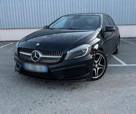 MERCEDES A220D AMG LINE • CUIR MARRON • BVA • CAMÉRA • SIÈGES CHAUFFANTS • ENTRETIEN OK