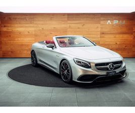 S 63 AMG CABRIOLET 4MATIC SPEEDSHIFT MCT