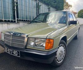 MERCEDES 190 DE 1983 ÉTAT COLLECTION