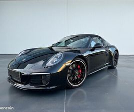 PORSCHE 911 TARGA 991 CARRERA 4 PORSCHE 911 TARGA 4 GTS (991.2) - AM2018 - NOIR INTENS / ALCANTARA NOIR - PDK, PSE, PACK CHRONO, JA20' TURBO S, PARK ASSISTANT AV/AR AVEC CAMÉRA, SIÈGES CHAUFFA