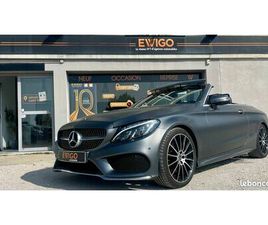 MERCEDES CLASE C CABRIO MERCEDES-BENZ CLASSE C CABRIOLET 2.2_250D_204CH FASCINATION 9G-TRONIC BVA*ECLAIRAGES AMBIANCE*CHAUFFAGE NUQUE & SIEGES