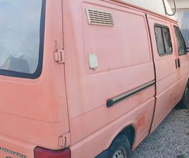 VOLKSWAGEN TRANSPORTER T4 LONG A VENDRE TRANSPORTER T4 RALLONGÉE ET REHAUSSER ÉQUIPÉE PAR MOI MÊME. ANNÉE 2000 .500000 KILOMÈTRES 1.9 TD.DANS L ETAT