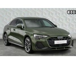 AUDI A3 BERLINE 30 TFSI 2025 AUDI A3 1.5 30 TFSI S LINE SALOON 4D TRONIC