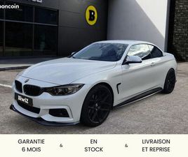 BMW SÉRIE 4 CABRIOLET 2.0 428IA 245 CH M-SPORT XDRIVE /EXTENSION CARBONE/PERSONNALISATION INTÉRIEUR