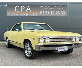 CHEVROLET CHEVELLE MALIBU V8 6.5 350 CH BVM5 / EXPERTISE 55K CG COLLECTION FACTURE D'ACHAT