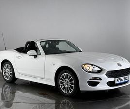 2017 FIAT 124 1.4 MULTIAIR 124 SPIDER CLASSICA