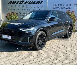 AUDI Q8 50 TDI AUDI Q8 50 TDI QUATTRO TIPTRONIC IC 108.E.KM ÁFÁS MO-I.GYÁRI GARANCIA S-LINE MÁTRIX LED BŐR KAMERA NAVI BANG&OLUFSE
