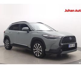 TOYOTA COROLLA CROSS 2.0 HYBRID AWD-I PREMIUM/TOYOTA APPROVED TURVA 12 KK ILMAN LISÄMAKSUA