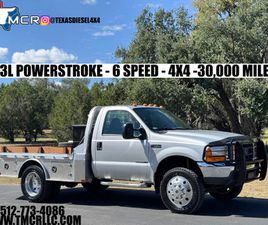 2001 FORD F-550 4X4 - 6 SPEED MANUAL - 7.3L POWERSTROKE - SPECIAL ORDERED